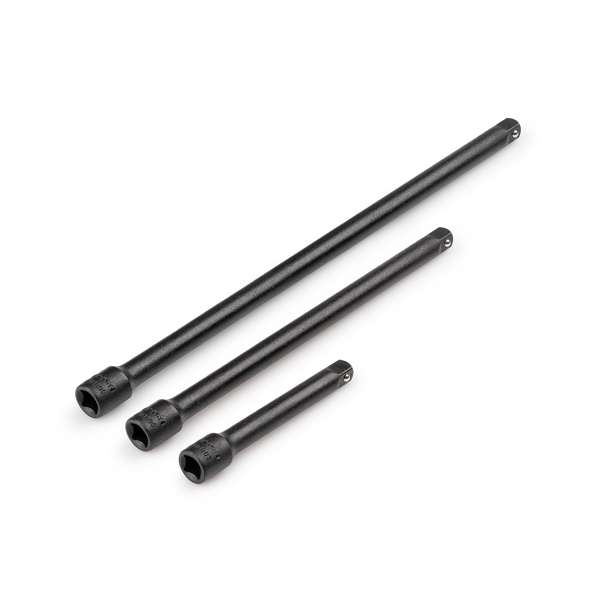 TEKTON 1/4 Inch Drive Impact Extension Set, 3-Piece (3, 6, 9 in.) | SIA90000